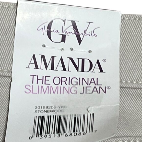 Gloria Vanderbilt Women's Amanda Capri Pants, Size 16, NWT - Picture 5 of 14